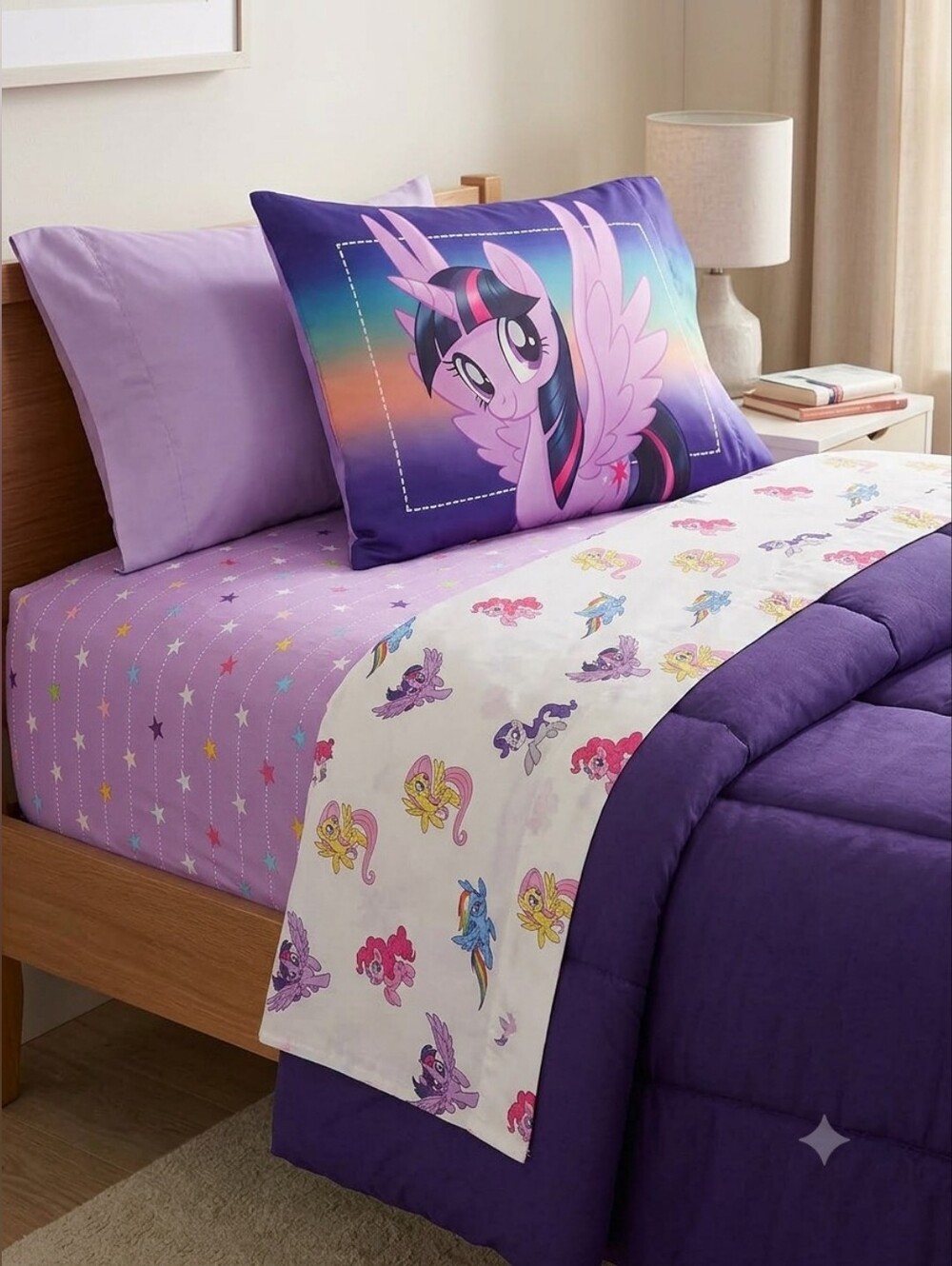 My Little Pony Bedding Set 4 Pc Rare